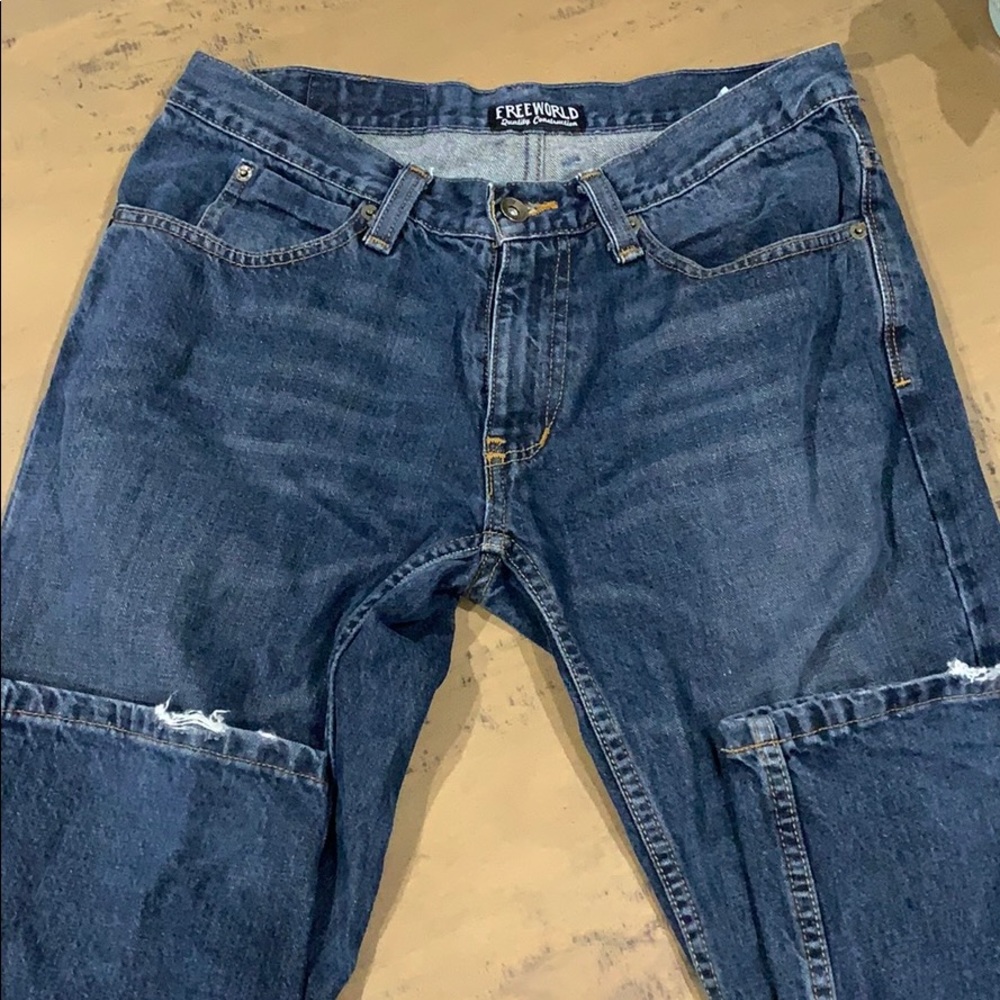 Free world jeans from zumiez